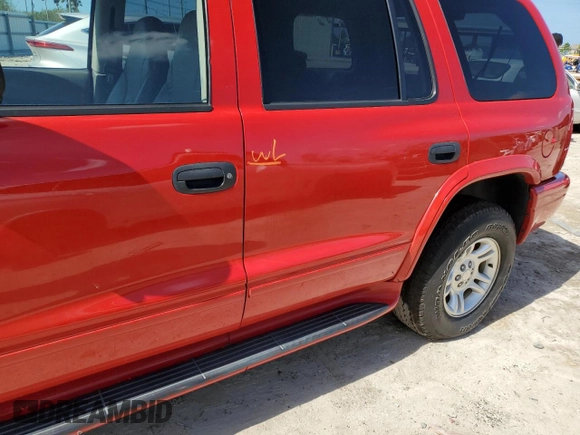 2003 Dodge Durango SLT Plus with VIN 1D4HS58N93F545046, listed as a Copart auction lot 76031144 with 137,333 mi miles and Non repairable. Bid and sale history available at DreamBid. Image 13.