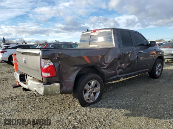 2018 Ram 1500 Big Horn with VIN 1C6RR6GT6JS101136, listed as a Copart auction lot 85145034 with 113,479 mi miles and Salvage title. Bid and sale history available at DreamBid. Image 3.