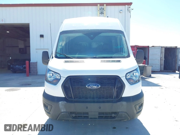 2023 Ford Transit Cargo with VIN 1FTBR2X86PKA51393, listed as a IAAI auction lot 41769269 with 91,032 mi miles and . Bid and sale history available at DreamBid. Image 12.
