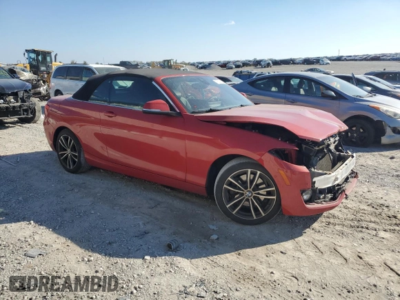 2018 BMW 2 Series 230i with VIN WBA2M7C5XJVA97192, listed as a Copart auction lot 78141114 with 90,071 mi miles and Salvage Title. Bid and sale history available at carsss.com. Image 4.