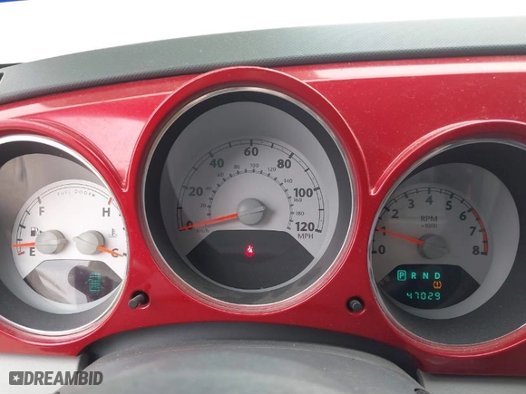 2009 Chrysler PT Cruiser with VIN 3A8FY48949T575126, listed as a IAAI auction lot 41606097 with 47,029 mi miles. Bid and sale history available at carsss.com. Image 7.