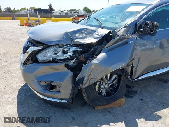 2017 Nissan Murano SL with VIN 5N1AZ2MH5HN202719, listed as a IAAI auction lot 42463161 with 83,692 mi miles and . Bid and sale history available at DreamBid. Image 6.