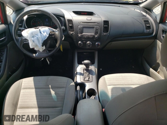 2016 Kia Forte EX z VIN KNAFX4A87G5612031, wystawiony jako Copart lot #62722214 z przebiegiem 124 837 mil mil oraz Nie do naprawy • Non repairable. Historia ofert i sprzedaży dostępna na DreamBid. Obrazek 8.