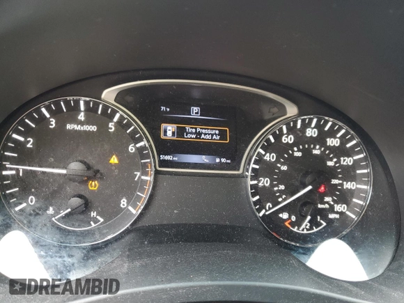 2017 Nissan Altima SL z VIN 1N4AL3AP4HC164084, wystawiony jako Copart lot #59987425 z przebiegiem 51 692 mil mil oraz Szkoda całkowita • Salvage title. Historia ofert i sprzedaży dostępna na DreamBid. Obrazek 9.