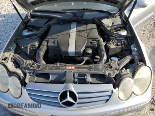 2005 Mercedes-Benz CLK 320 with VIN WDBTJ65J95F147662, listed as a Copart auction lot 65940304 with 1,523 mi miles and Salvage Title. Bid and sale history available at carsss.com. Image 11.