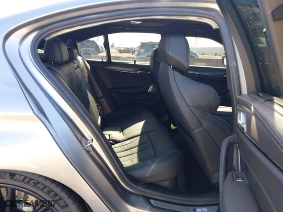 2019 BMW M5 with VIN WBSJF0C53KB448064, listed as a IAAI auction lot 41322325 with 47,694 mi miles. Bid and sale history available at carsss.com. Image 8.