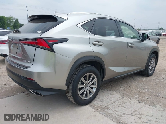 2020 Lexus NX 300 z VIN JTJDARBZ9L5002011, wystawiony jako IAAI lot #42291534 z przebiegiem 43 432 mil mil oraz . Historia ofert i sprzedaży dostępna na DreamBid. Obrazek 4.