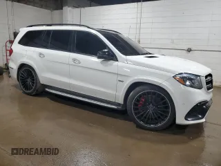 2017 Mercedes-Benz GLS 63 AMG with VIN 4JGDF7FE5HA774029, listed as a Copart auction lot 54489415 with Not Provided miles and Clean Title. Bid and sale history available at DreamBid. Image 4.