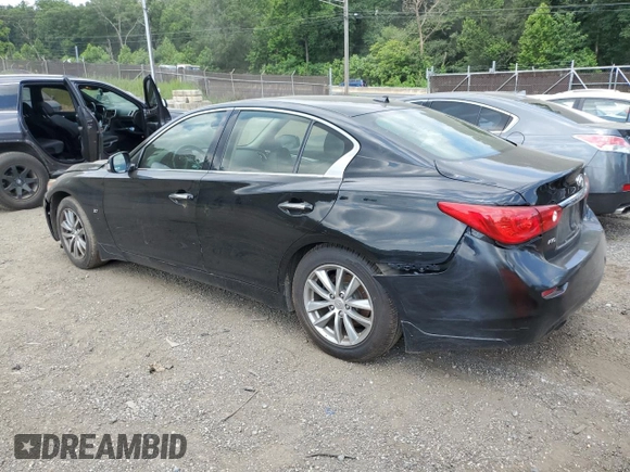 2014 Infiniti Q50 Premium z VIN JN1BV7AR4EM684800, wystawiony jako Copart lot #62695695 z przebiegiem 144 732 mil mil oraz Szkoda całkowita • Salvage title. Historia ofert i sprzedaży dostępna na DreamBid. Obrazek 2.