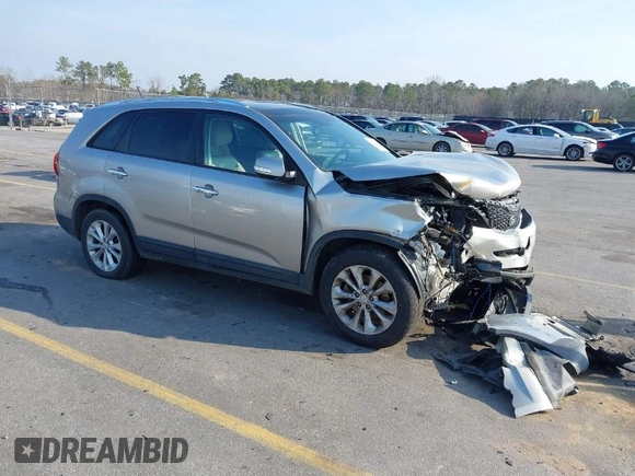 2015 Kia Sorento EX with VIN 5XYKU4A73FG627715, listed as a IAAI auction lot 41474300 with 51,940 mi miles. Bid and sale history available at carsss.com. Image 1.