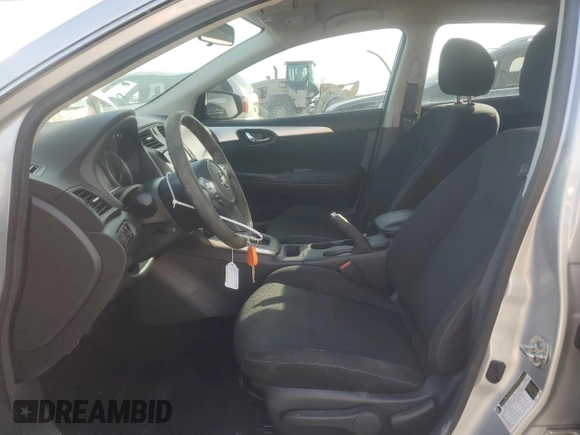 2019 Nissan Sentra SV with VIN 3N1AB7AP4KY382497, listed as a Copart auction lot 47127395 with 36,654 mi miles and Salvage Title. Bid and sale history available at DreamBid. Image 7.