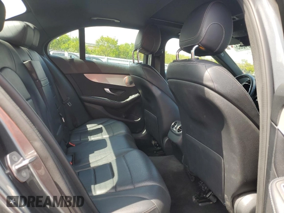 2021 Mercedes-Benz C 300 with VIN W1KWF8DB1MR623993, listed as a Copart auction lot 56164565 with 43,011 mi miles and Salvage title. Bid and sale history available at DreamBid. Image 10.
