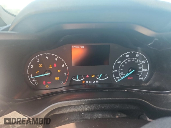 2020 Ford Transit Connect XL with VIN NM0LS7E24L1437117, listed as a Copart auction lot 65455195 with 97,346 mi miles and Clean title. Bid and sale history available at DreamBid. Image 9.