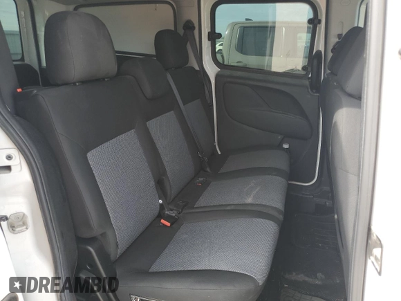 2017 Ram ProMaster City Cargo Tradesman with VIN ZFBERFAB2H6E12028, listed as a Copart auction lot 50894335 with 93,474 mi miles and Salvage Title. Bid and sale history available at carsss.com. Image 11.