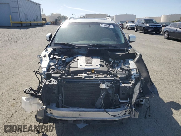 2012 Infiniti FX with VIN JN8AS1MW7CM152071, listed as a Copart auction lot 52519145 with 148,657 mi miles and Salvage title. Bid and sale history available at DreamBid. Image 5.