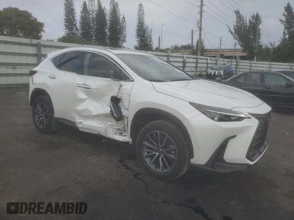 2023 Lexus NX with VIN JTJGGCEZ4P2009461, listed as a Copart auction lot 85723404 with 11,712 mi miles and Salvage Title. Bid and sale history available at carsss.com. Image 4.