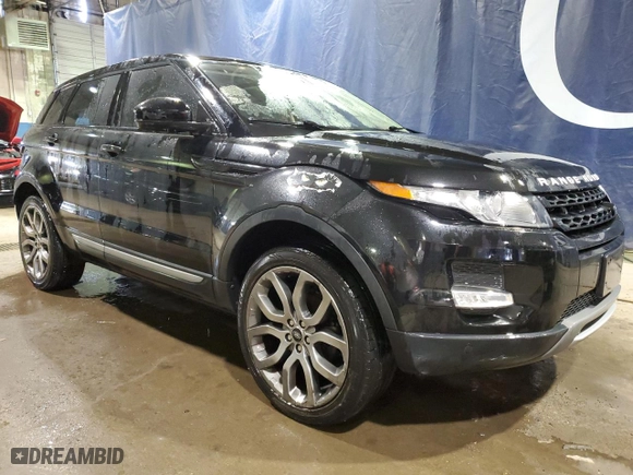 2015 Land Rover Range Rover Evoque Pure Plus with VIN SALVP2BG1FH046155, listed as a Copart auction lot 48176535 with 74,298 mi miles and Clean Title. Bid and sale history available at carsss.com. Image 4.
