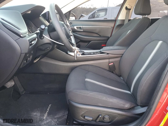2021 Hyundai Sonata SEL with VIN KMHL64JA9MA166653, listed as a Copart auction lot 43030605 with 42,849 mi miles and Salvage Title. Bid and sale history available at carsss.com. Image 7.