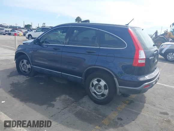 2007 Honda CR-V LX with VIN JHLRE38317C027258, listed as a IAAI auction lot 41766747 with 163,930 mi miles. Bid and sale history available at carsss.com. Image 3.
