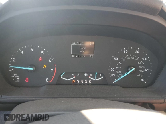 2021 Ford EcoSport S with VIN MAJ3S2FE1MC418048, listed as a Copart auction lot 48283845 with 12,979 mi miles and Salvage Title. Bid and sale history available at DreamBid. Image 9.