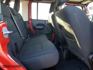 2018 Jeep Wrangler Unlimited Sport S with VIN 1C4HJXDG6JW238420, listed as a Copart auction lot 88030515 with 76,922 mi miles and Salvage Title. Bid and sale history available at carsss.com. Image 10.