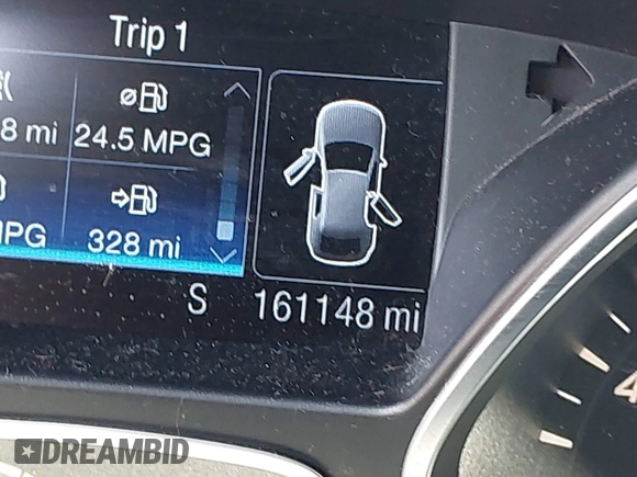 2016 Ford Escape SE with VIN 1FMCU9GXXGUC29728, listed as a IAAI auction lot 41857102 with 161,148 mi miles. Bid and sale history available at carsss.com. Image 7.