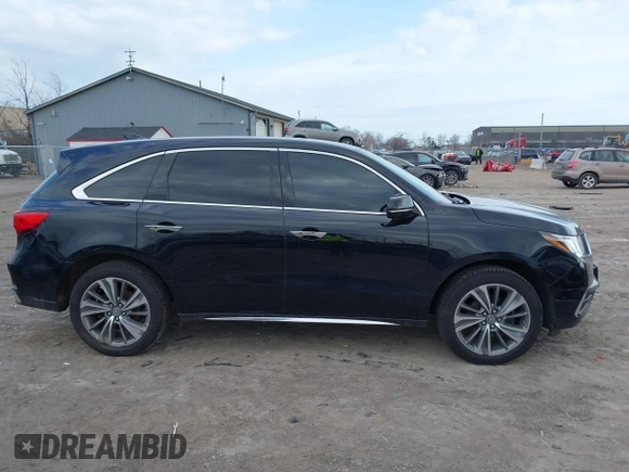 2017 Acura MDX w/Technology Pkg with VIN 5FRYD4H53HB032029, listed as a IAAI auction lot 41900361 with 184,224 mi miles. Bid and sale history available at carsss.com. Image 13.