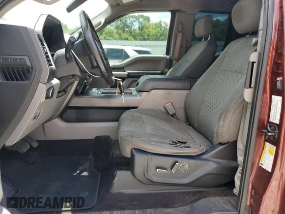 2016 Ford F-150 XL with VIN 1FTEX1CP3GFB07499, listed as a Copart auction lot 61223825 with 149,979 mi miles and Salvage title. Bid and sale history available at DreamBid. Image 7.