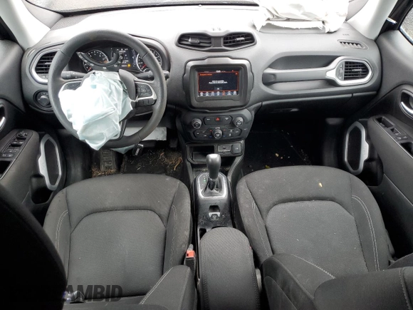 2020 Jeep Renegade Sport with VIN ZACNJAAB8LPL87630, listed as a Copart auction lot 43628295 with 52,320 mi miles and Salvage Title. Bid and sale history available at carsss.com. Image 8.