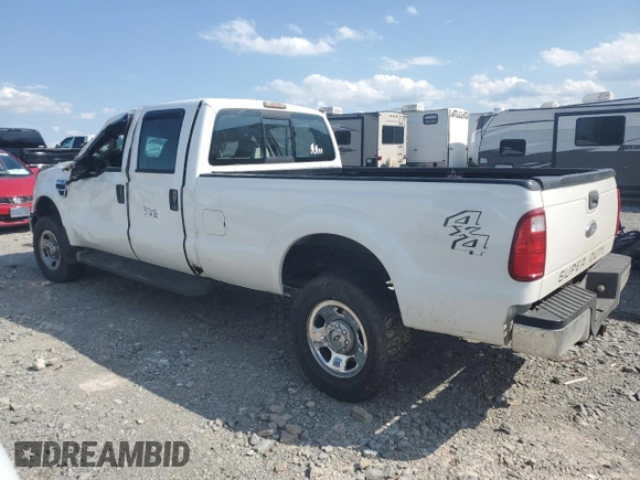 2008 Ford F-350 XL with VIN 1FTWW31R58ED87991, listed as a Copart auction lot 51704105 with 210,981 mi miles and Salvage Title. Bid and sale history available at DreamBid. Image 2.