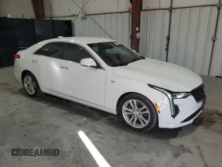 2024 Cadillac CT4 Luxury z VIN 1G6DA5RK5R0131912, wystawiony jako Copart lot #48814235 z przebiegiem 20 798 mil mil oraz Czysty tytuł • Clean title. Historia ofert i sprzedaży dostępna na DreamBid. Obrazek 4.