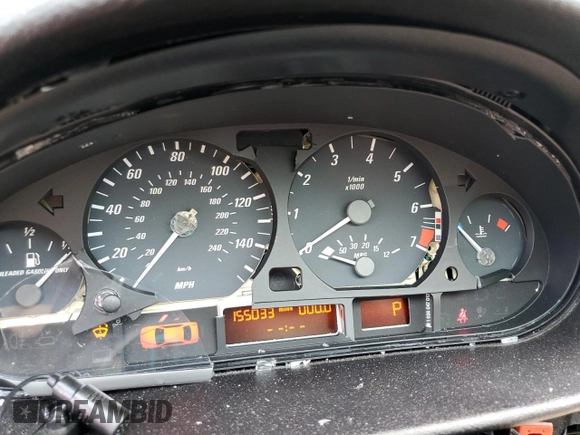 2006 BMW 3 Series 325Ci with VIN WBABD33456PL09358, listed as a Copart auction lot 59507345 with 155,033 mi miles and Salvage title. Bid and sale history available at DreamBid. Image 9.
