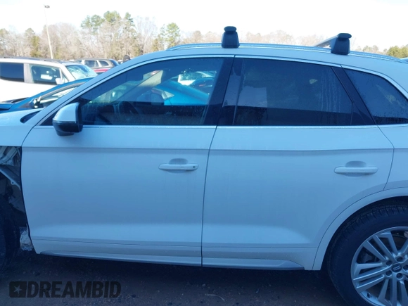 2020 Audi Q5 Premium Plus with VIN WA1BNAFY0L2014027, listed as a IAAI auction lot 41199263 with 30,430 mi miles. Bid and sale history available at carsss.com. Image 14.