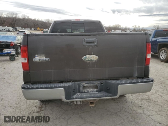 2006 Ford F-150 XLT with VIN 1FTPX14536NA59139, listed as a Copart auction lot 85253324 with 232,368 mi miles and Salvage title. Bid and sale history available at DreamBid. Image 6.