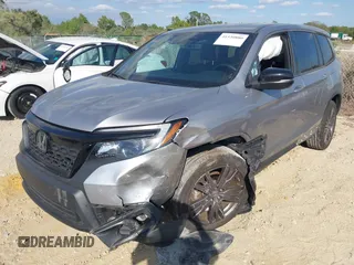 2021 Honda Passport EX-L with VIN 5FNYF7H50MB011436, listed as a IAAI auction lot 41530880 with 46,424 mi miles. Bid and sale history available at carsss.com. Image 6.