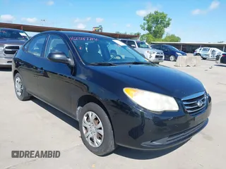 2010 Hyundai Elantra GLS z VIN KMHDU4AD1AU170856, wystawiony jako IAAI lot #42349714 z przebiegiem 160 598 mil mil oraz . Historia ofert i sprzedaży dostępna na DreamBid. Obrazek 1.