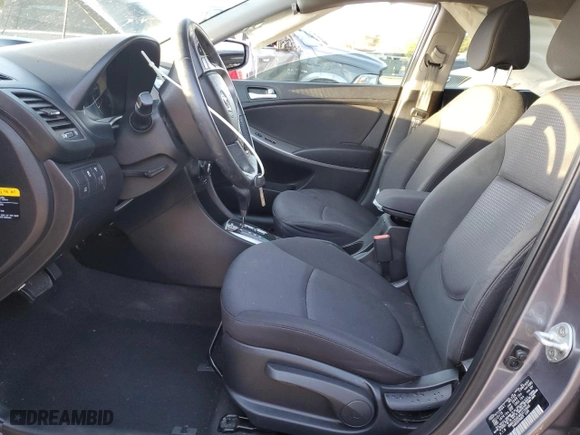 2016 Hyundai Accent Sport with VIN KMHCU5AE4GU272848, listed as a Copart auction lot 48657675 with 30,807 mi miles and Non Repairable. Bid and sale history available at carsss.com. Image 7.