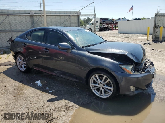 2006 Lexus IS 250 with VIN JTHBK262665019069, listed as a Copart auction lot 53447695 with 181,359 mi miles and Salvage title. Bid and sale history available at DreamBid. Image 4.