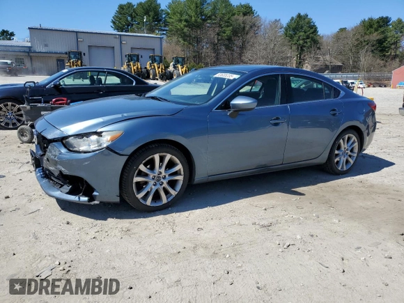 2014 Mazda Mazda6 i Touring with VIN JM1GJ1V65E1148760, listed as a Copart auction lot 53655235 with 108,625 mi miles and Clean Title. Bid and sale history available at carsss.com. Image 1.