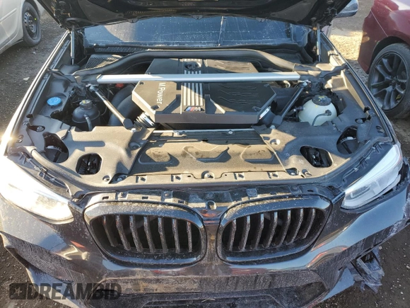 2020 BMW X3 M Competition with VIN 5YMTS0C06LLA57870, listed as a Copart auction lot 88990635 with Not Provided miles and Salvage Title. Bid and sale history available at carsss.com. Image 11.