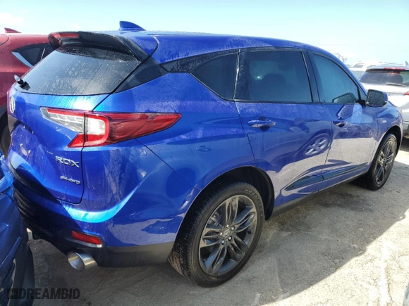 2024 Acura RDX w/A-Spec Package with VIN 5J8TC2H6XRL030354, listed as a Copart auction lot 76481664 with 0 mi miles and Non Repairable. Bid and sale history available at carsss.com. Image 3.