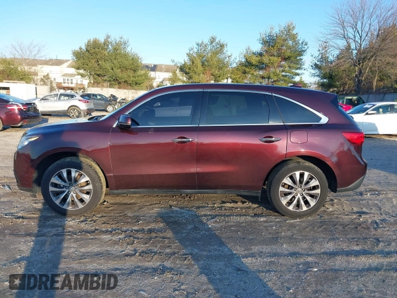 2015 Acura MDX Technology with VIN 5FRYD3H4XFB001083, listed as a IAAI auction lot 41213071 with 136,659 mi miles and . Bid and sale history available at DreamBid. Image 14.