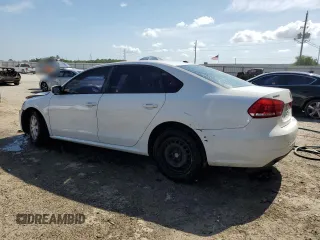 2013 Volkswagen Passat S с VIN 1VWAP7A39DC113688, выставлен на аукционе Copart как лот 55616515 с пробегом 248 651 миль миль и Списание • Salvage title. История ставок и продаж доступна на DreamBid. Изображение 2.