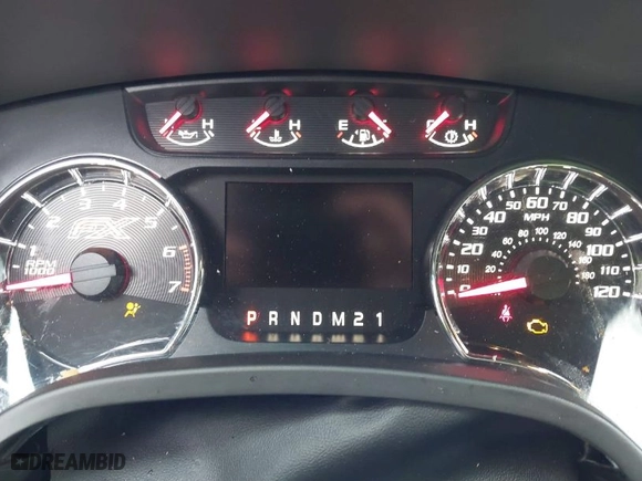 2013 Ford F-150 XL with VIN 1FTFW1CF4DFD22741, listed as a IAAI auction lot 41142876 with 1 mi miles. Bid and sale history available at carsss.com. Image 7.