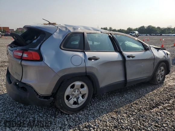2017 Jeep Cherokee Sport with VIN 1C4PJMAB1HW563201, listed as a Copart auction lot 59742435 with 149,423 mi miles and Salvage title. Bid and sale history available at DreamBid. Image 3.