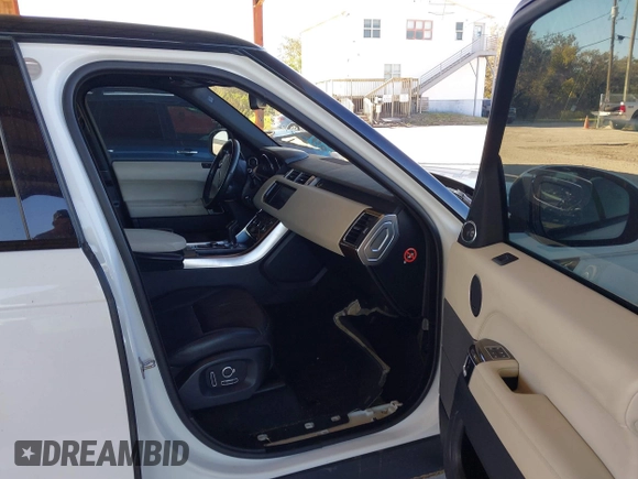 2016 Land Rover Range Rover Sport HSE with VIN SALWR2VF4GA648057, listed as a IAAI auction lot 40687664 with 80,983 mi miles and . Bid and sale history available at DreamBid. Image 5.