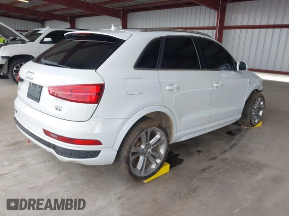 2016 Audi Q3 Prestige with VIN WA1GFCFSXGR004015, listed as a IAAI auction lot 41916679 with 90,926 mi miles and . Bid and sale history available at DreamBid. Image 4.