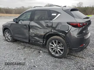 2025 Mazda CX-5 2.5 S Premium Plus Package with VIN JM3KFBEM8S0565119, listed as a Copart auction lot 47956415 with 0 mi miles and Salvage Title. Bid and sale history available at carsss.com. Image 2.