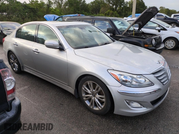 2013 Hyundai Genesis 3.8L with VIN KMHGC4DD2DU241126, listed as a Copart auction lot 74201064 with 150,659 mi miles and Non Repairable. Bid and sale history available at carsss.com. Image 4.