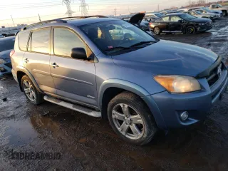 2009 Toyota RAV4 Sport with VIN JTMBF32V99D013496, listed as a Copart auction lot 38791693 with 145,592 mi miles and Salvage title. Bid and sale history available at DreamBid. Image 4.